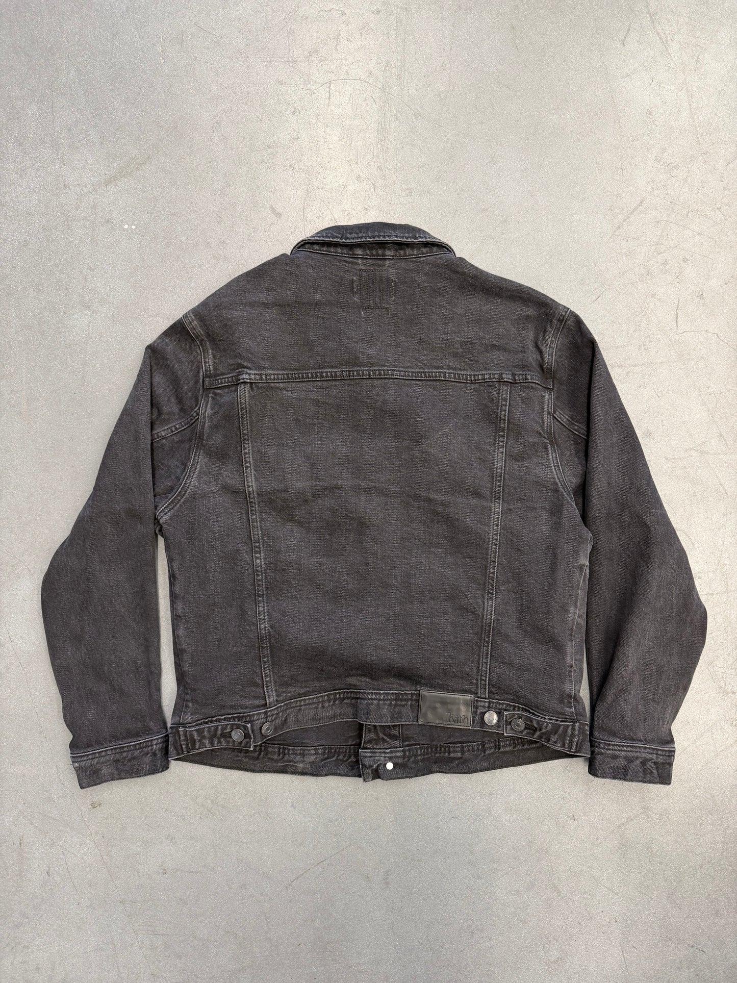 KITH CENTRE DENIM JACKET - BLACK