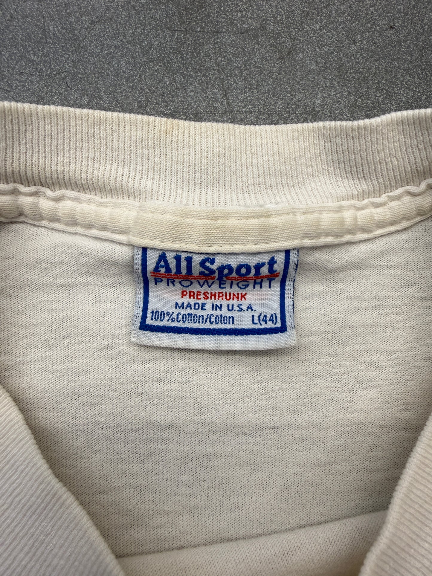 1994 NINE INCH NAILS: THE DOWNWARD SPIRAL SELF DESTRUCT HALO EIGHT TEE (ALL SPORT TAG)