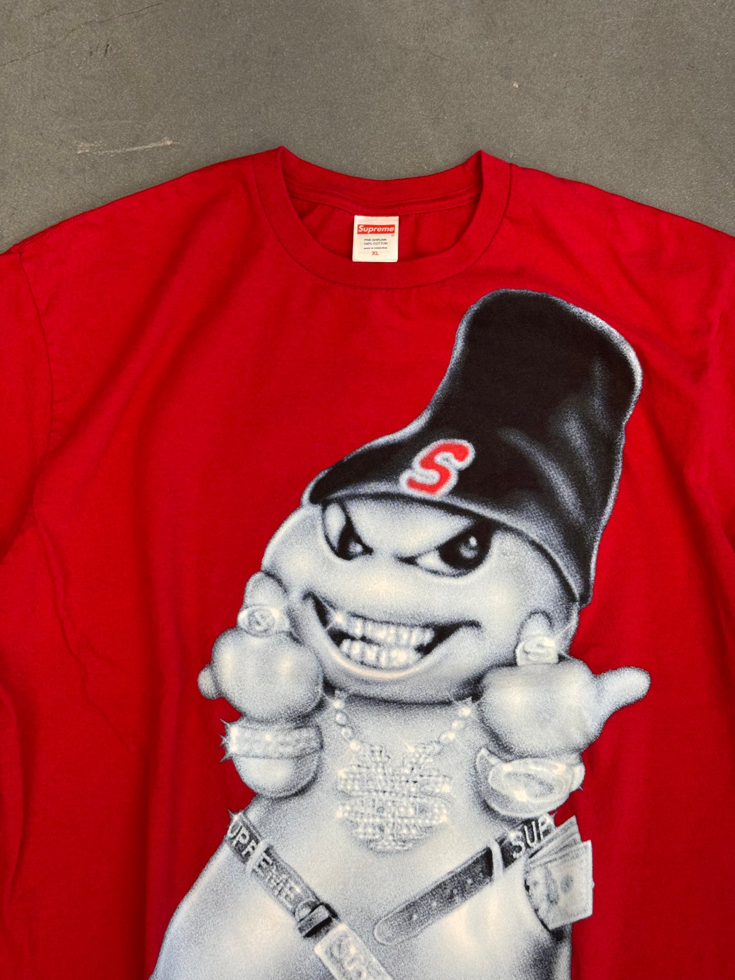 FW25 SUPREME SNOWMAN TEE - RED