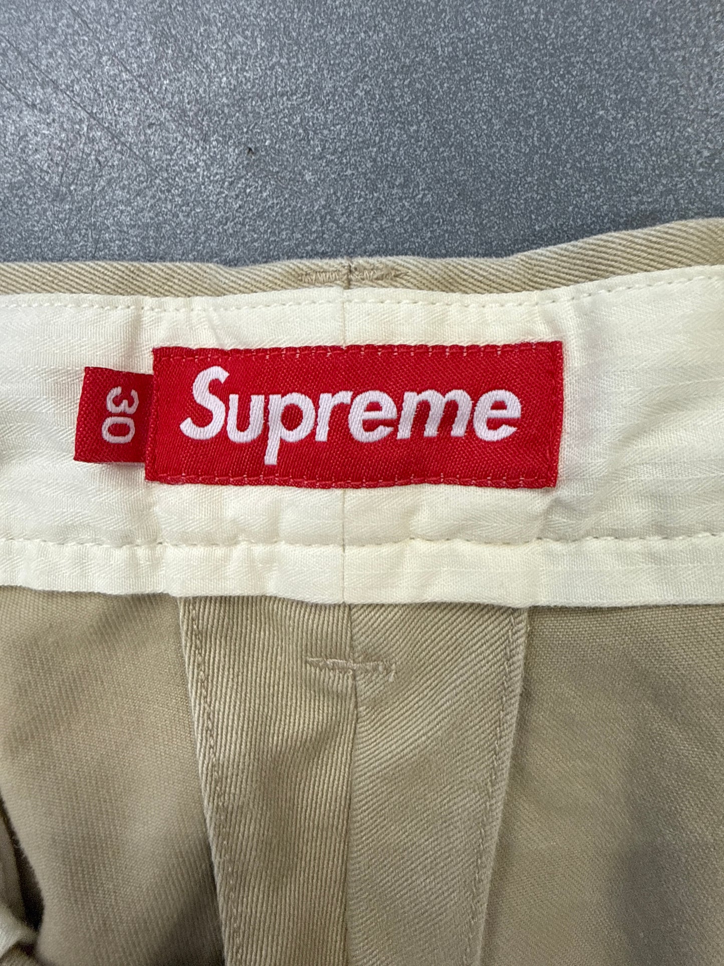 SS25 SUPREME PIN UP CHINO PANT - KHAKI