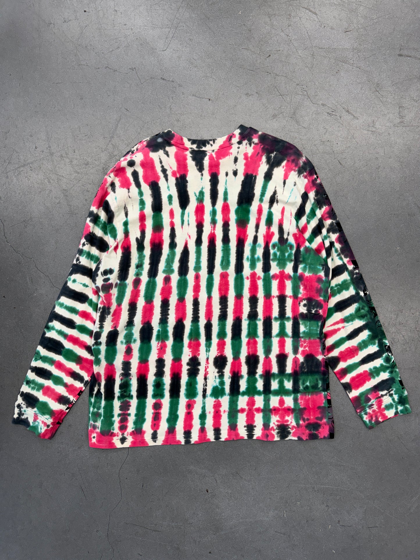 SS21 SUPREME DYED BEAR LS SLEEVE - MULTI (XL)
