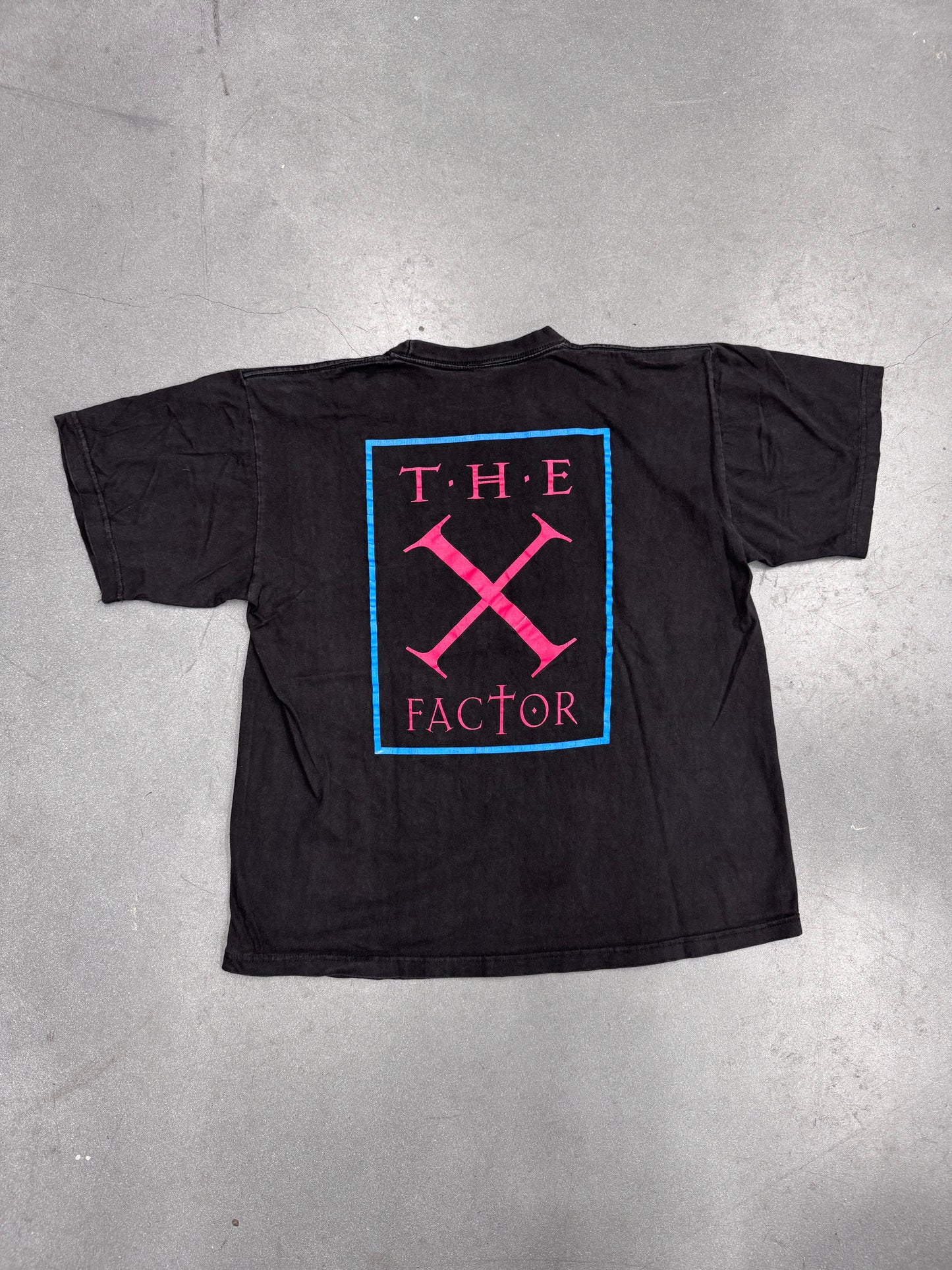 1995 IRON MAIDEN THE FACTOR TEE (FADED TAG)