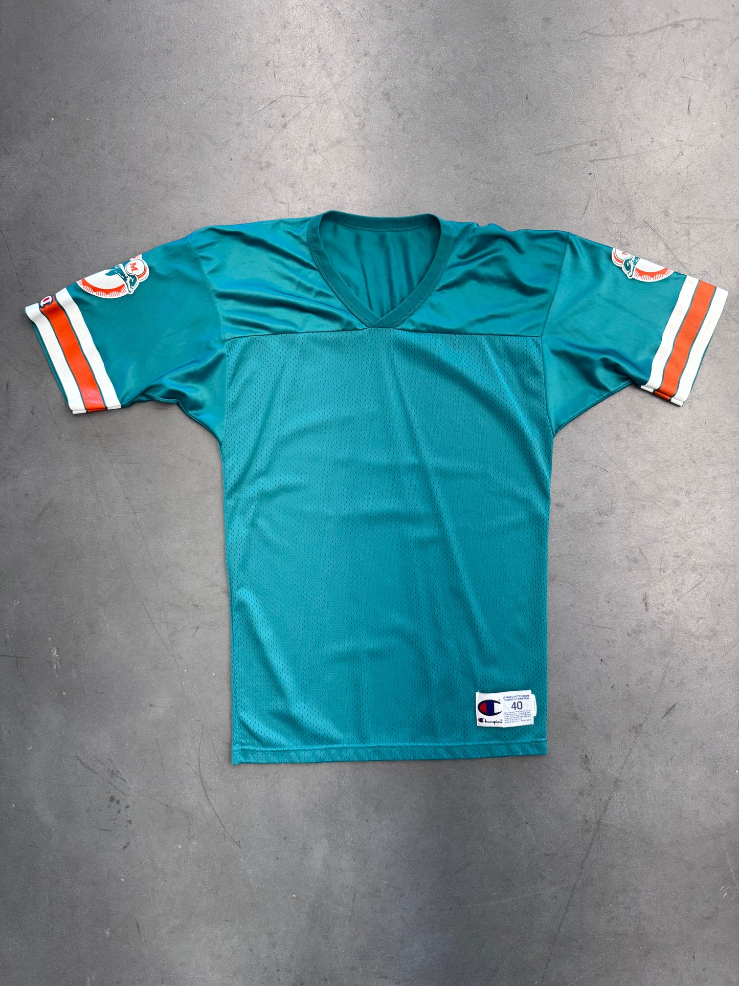 90'S MIAMI DOLPHINS BLANK FOOTBALL CHAMPION JERSEY