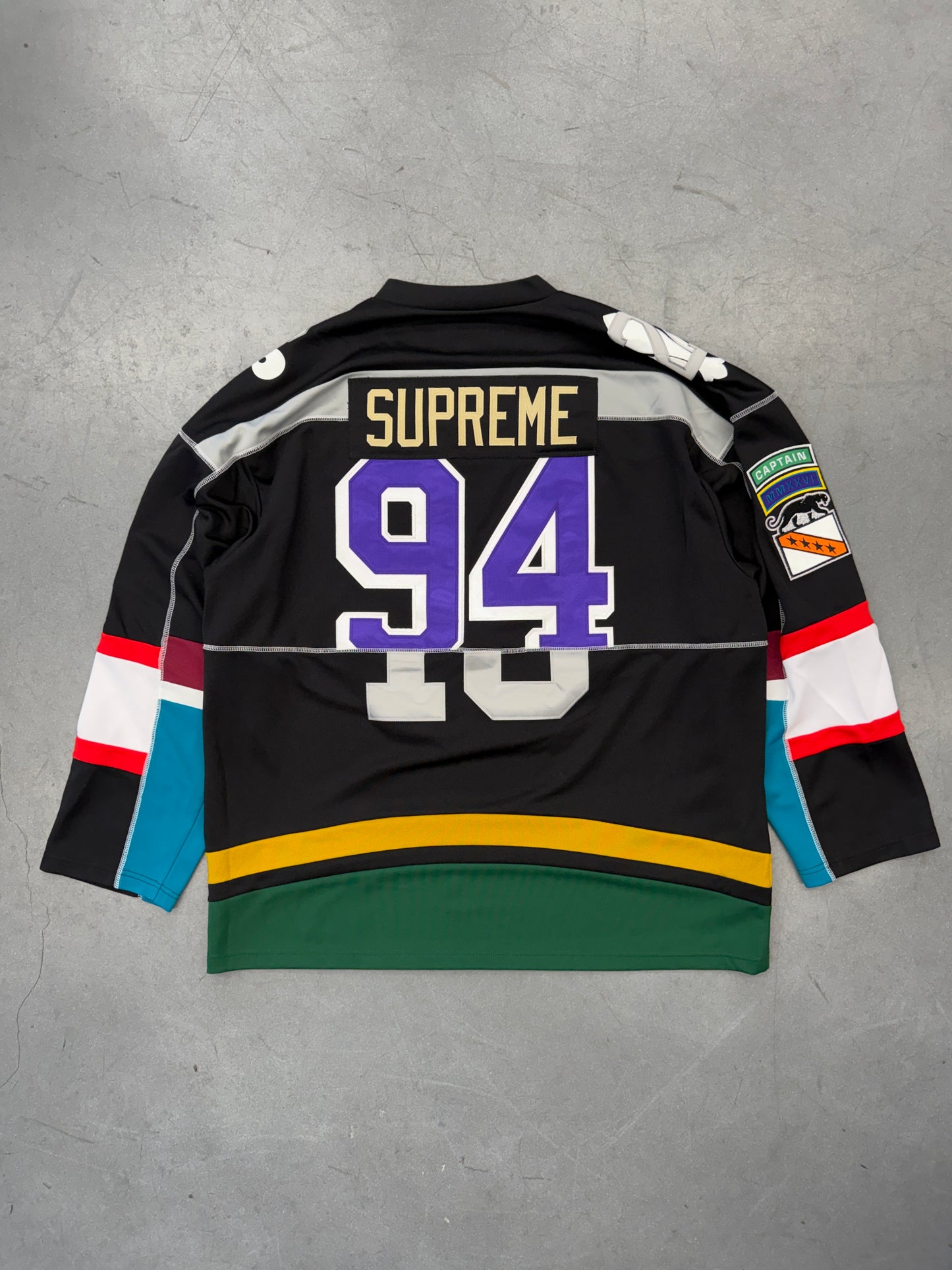 SS26 SUPREME PANELED HOCKEY JERSEY