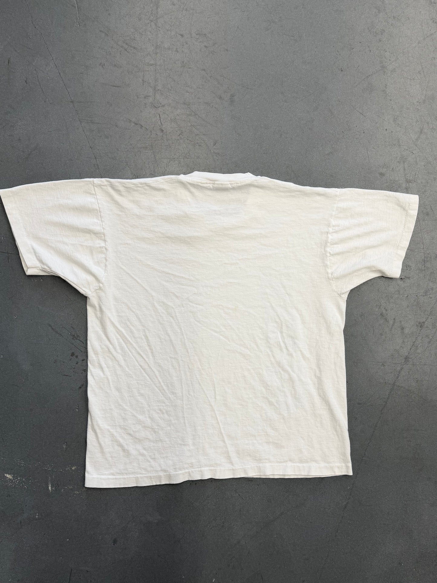 1991 HELLO, MARLINS! THE MIAMI HERALD TEE (FOTL TAG)