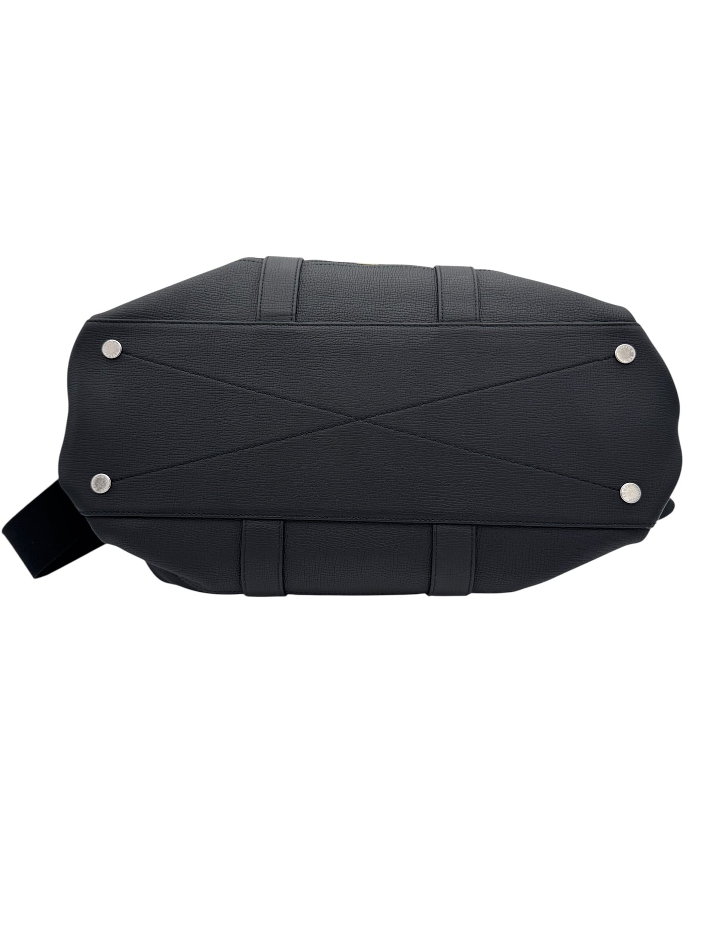 2021 LOUIS VUITTON NIGO TROLLY TOTE BAG BLACK LEATHER