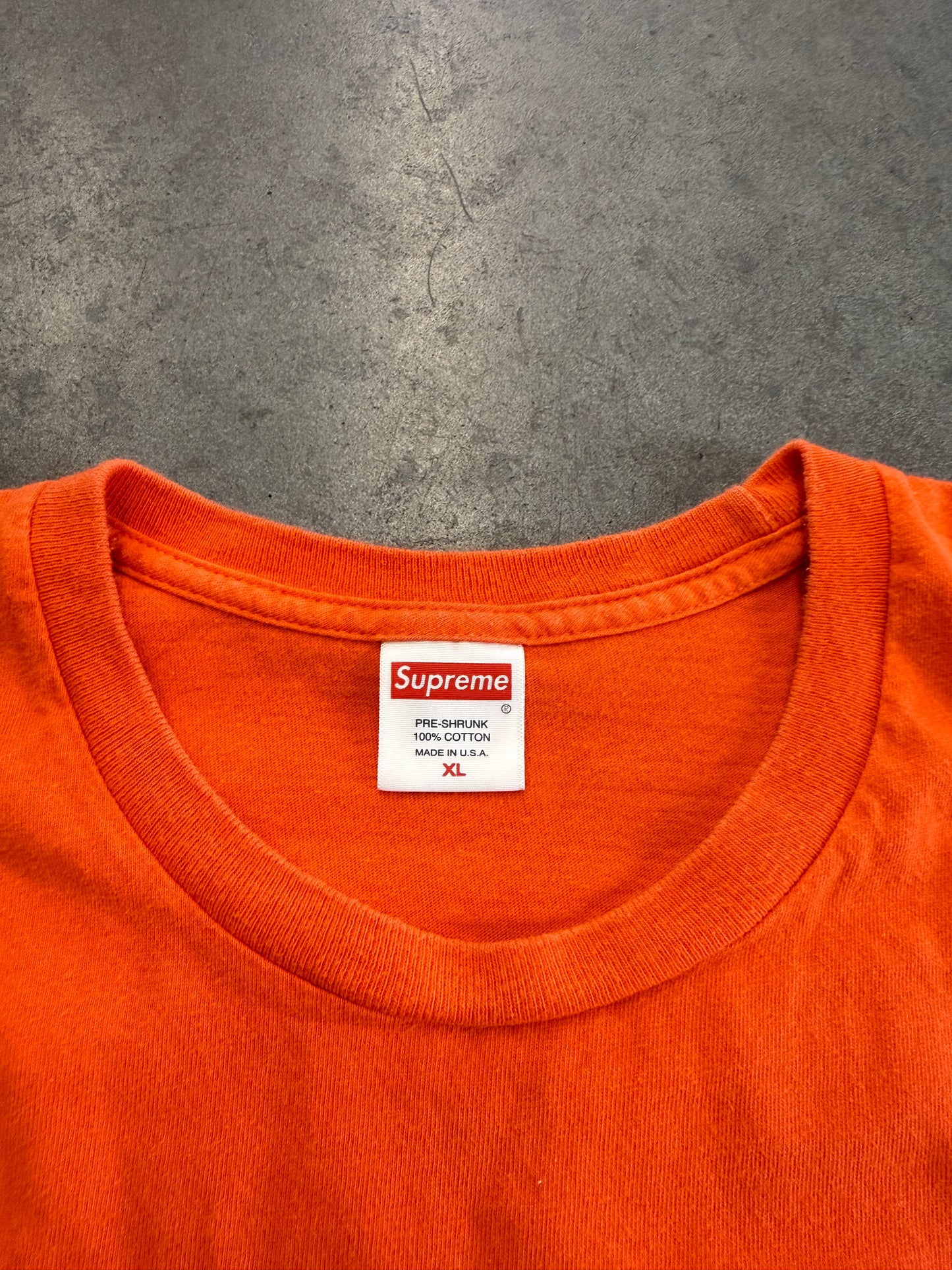 SS18 SUPREME THE PRODIGY TEE - ORANGE