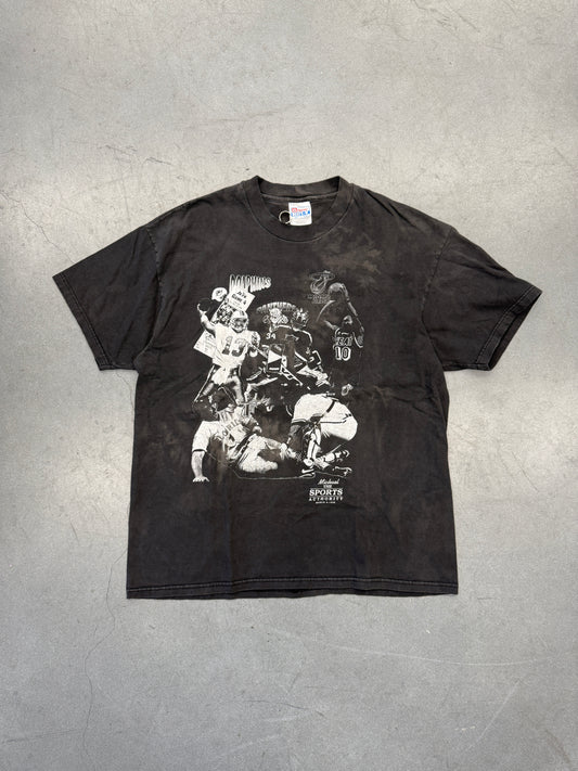 1998 SPORTS AUTHORITY FLORIDA SPORTS TEAM PLAYERS TEE (HANES TAG)