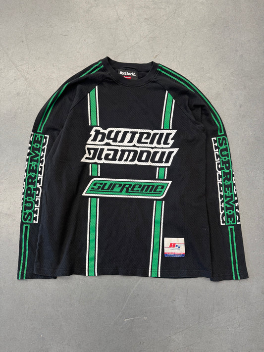 FW24 SUPREME HYSTERIC GLAMOUR MESH L/S TOP