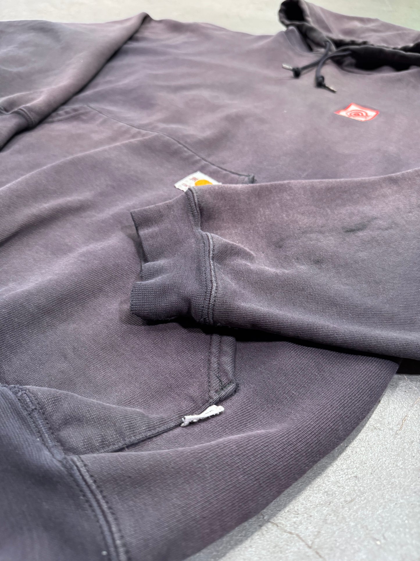 CARHARTT FR ELLIOT PATCH FADED PULLOVER HOODIE