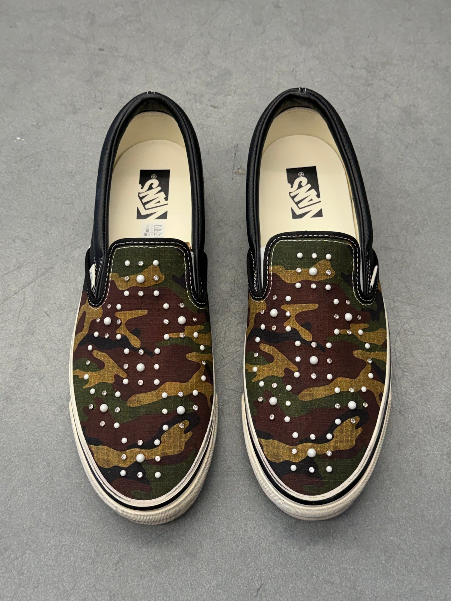 VANS LX CLASSIC SLIP-ON 98 PEARLIZED PACK CAMO BLACK