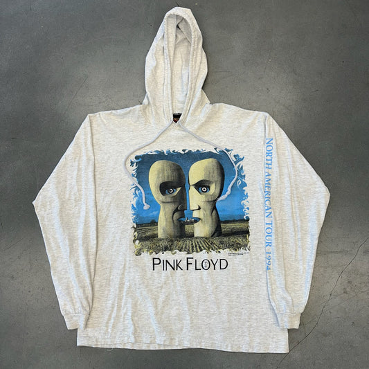 1994 PINK FLOYD DIVISION BELL HOODED LONGSLEEVE TEE (BROCKUM TAG)