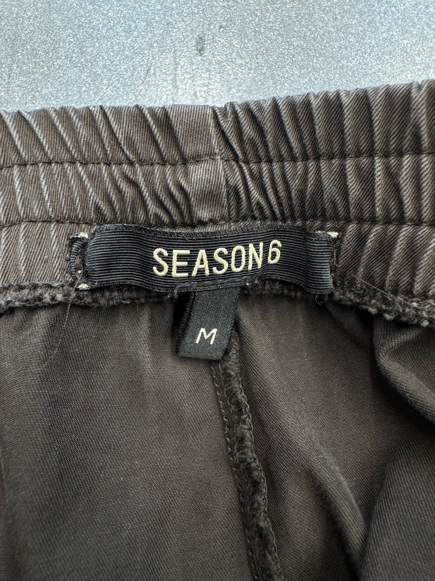 YEEZY SEASON 6 JOGGER - CHARCOAL (M)