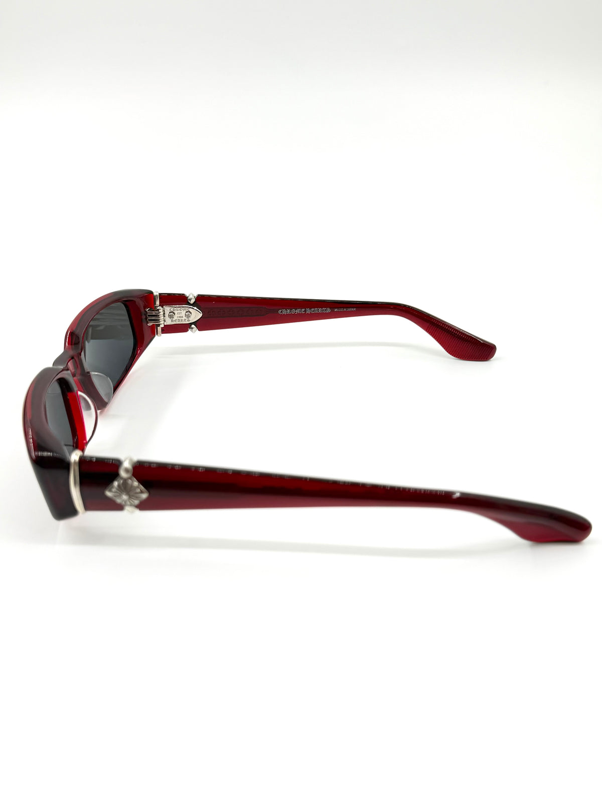 CHROME HEARTS BLUEHER SUNGLASSES - RED