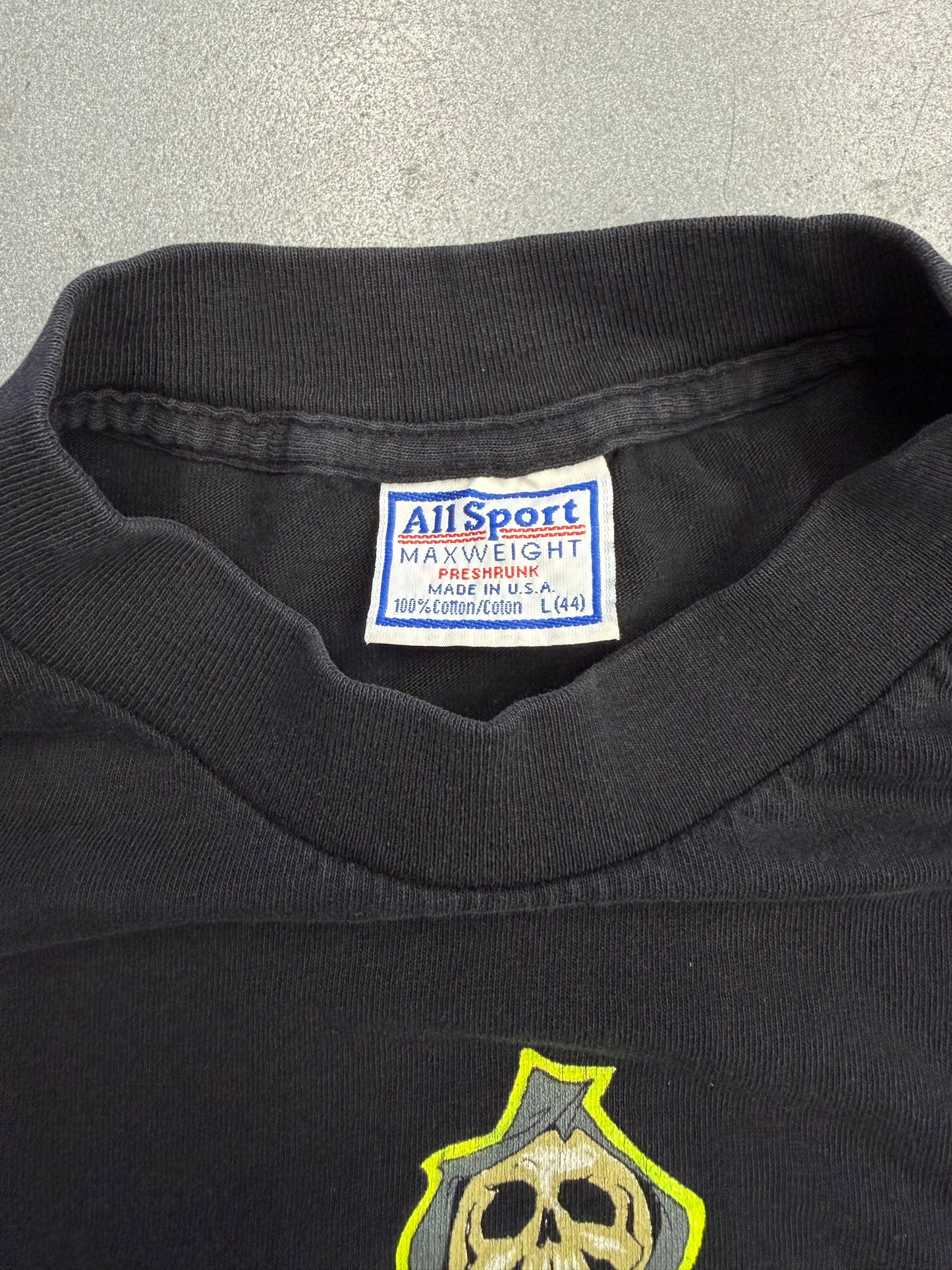 90'S DENNIS ANDERSON'S GRAVE DIGGER LS TEE (ALL SPORT TAG)