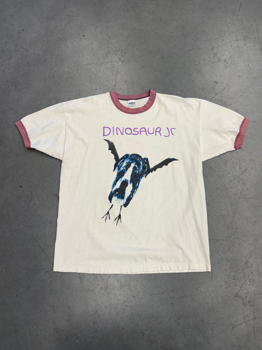 DINOSAUR JR. DOG WITH BAT WINGS RINGER TEE (MURINA TAG)