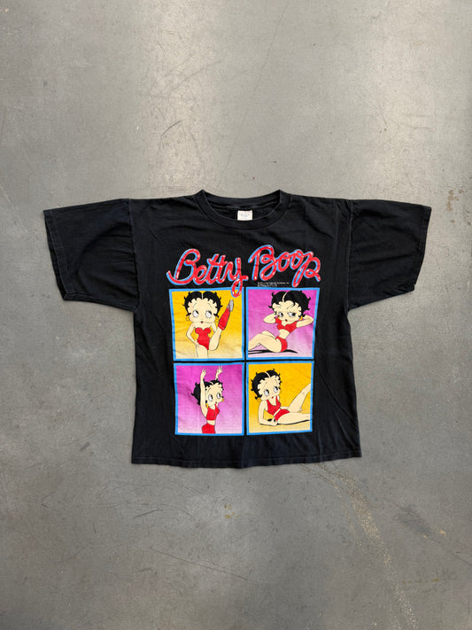 1994 BETTY BOOP WORKOUT WARHOL-STYLE TEE (COLLEGE WARE TAG)