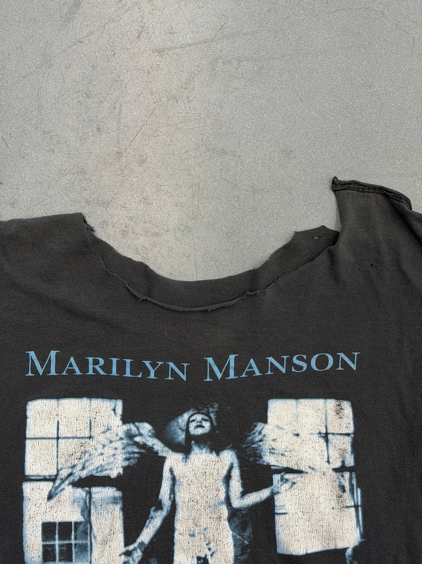 1996 MARILYN MANSON ANTI-CHRIST SUPERSTAR TEE (CUT NECK)