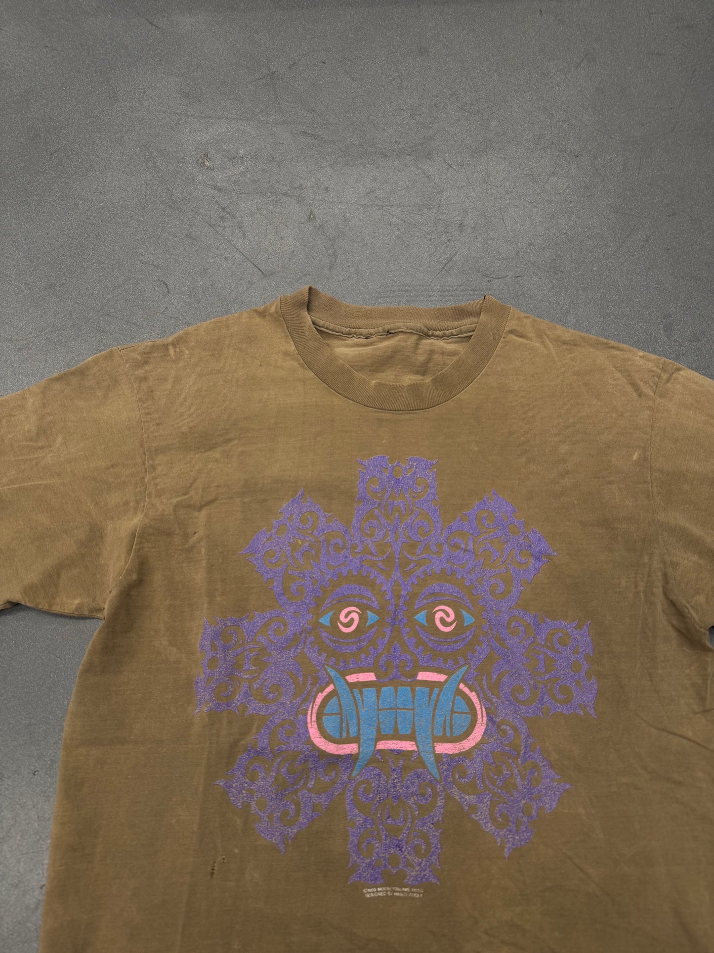 1992 RED HOT CHILI PEPPERS AZTEC TEE (PULLED TAG)