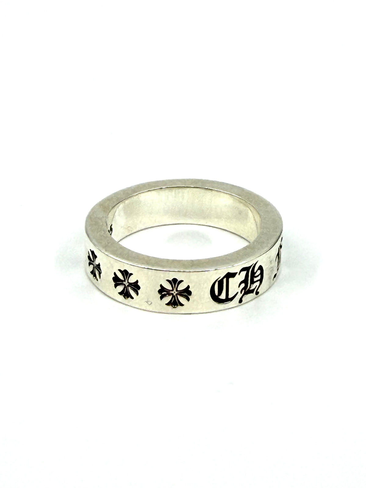 CHROME HEARTS CH FOREVER SPACER SILVER RING