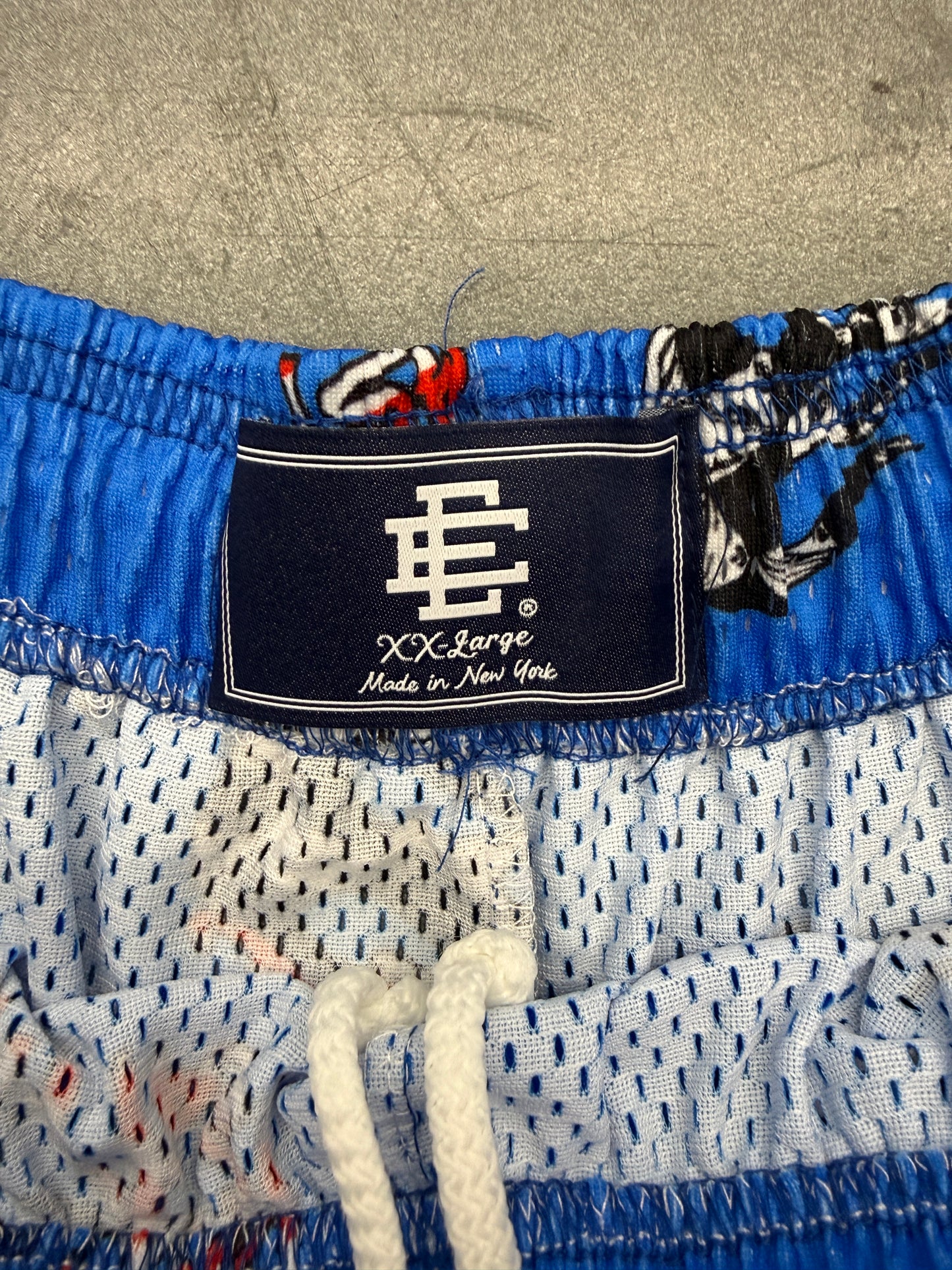 ERIC EMANUEL X MATTY BOY STAY FAST EE BASIC CHORE SHORT - BLUE