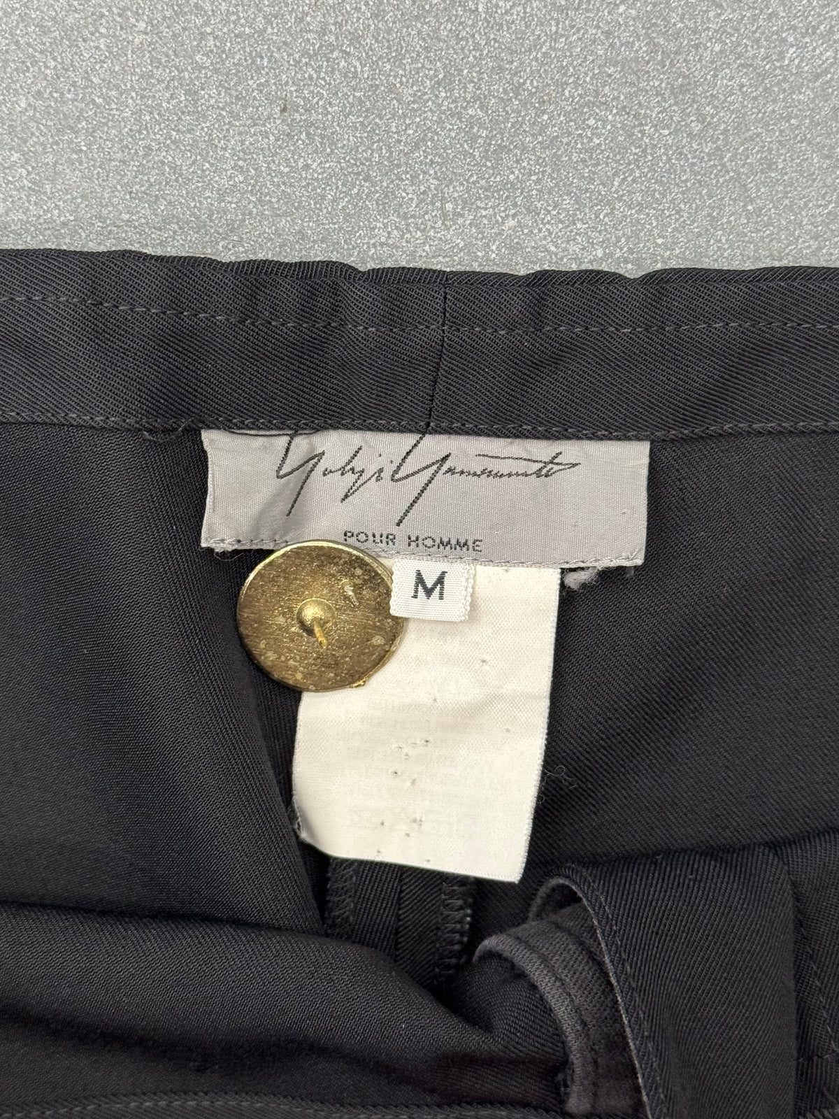 VINTAGE YOHJI YAMAMOTO POUR HOMME BAGGY TROUSERS