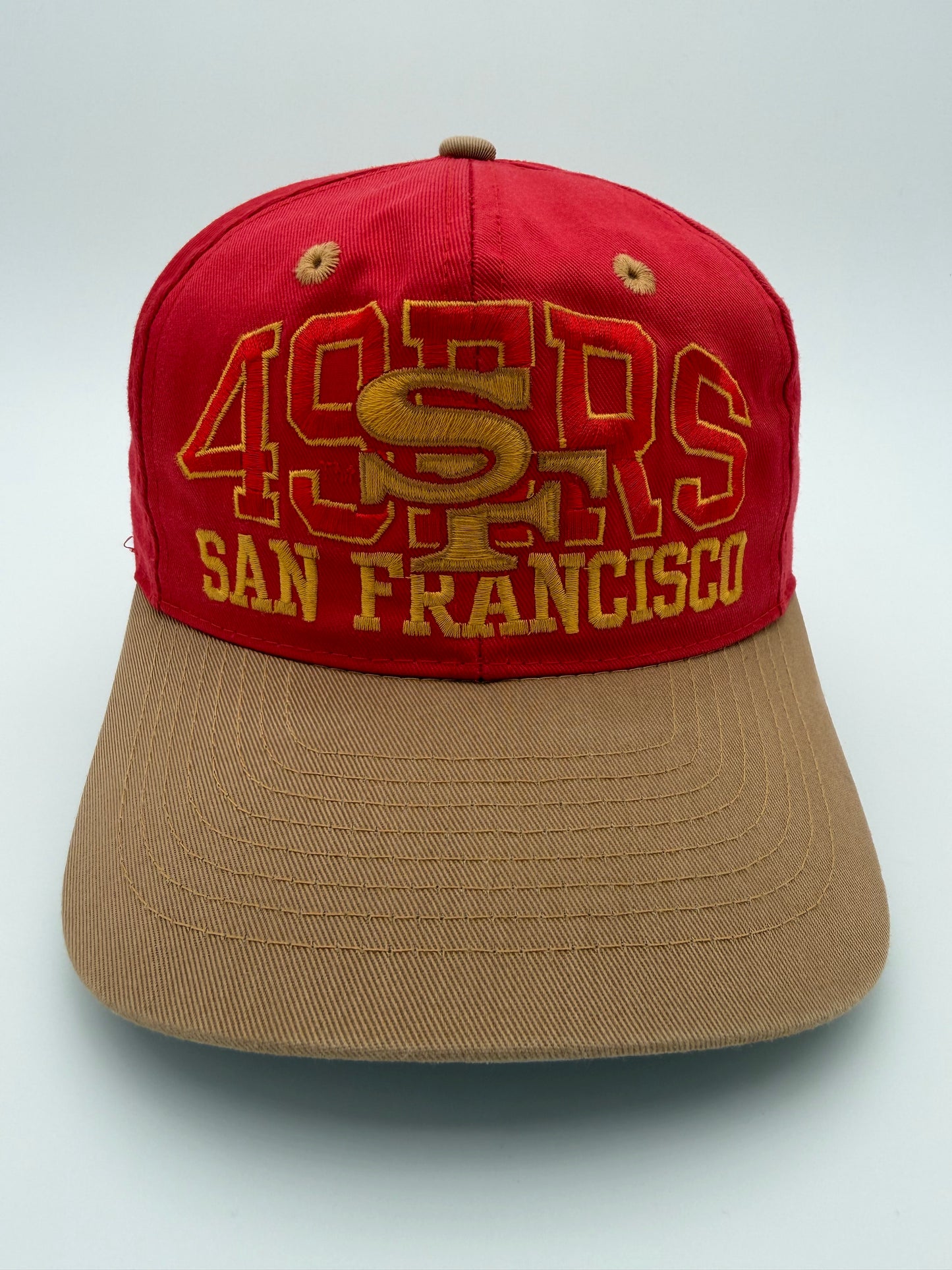 90'S SAN FRANCISCO 49ERS BASEBALL STYLE SNAPBACK HAT (TEAM TAG)