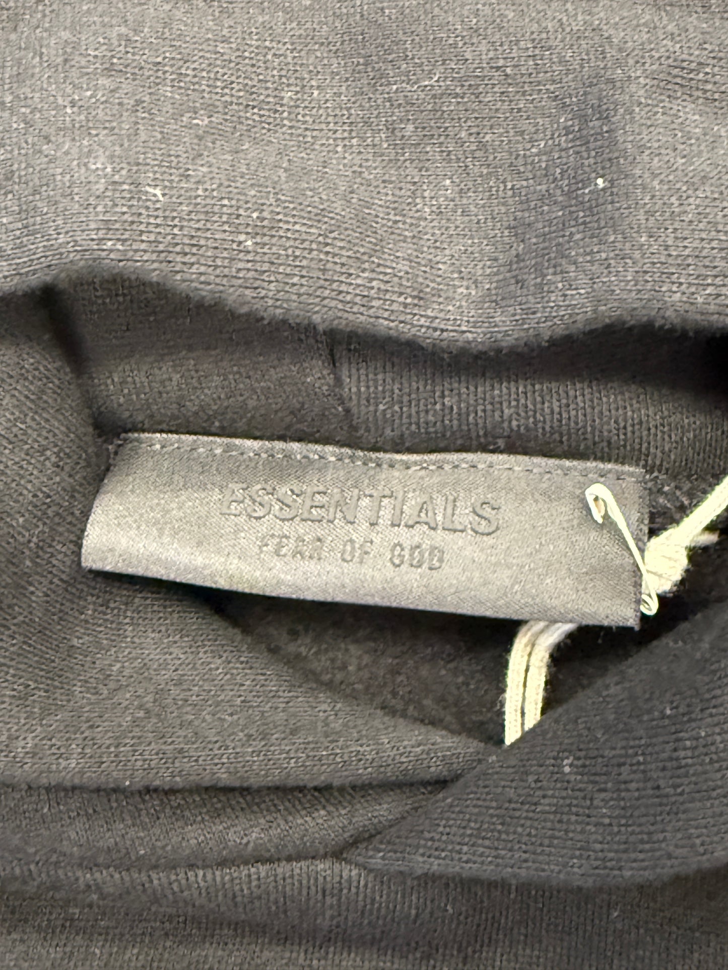 ESSENTIALS FEAR OF GOD OVERSIZED HOODIE - BLACK