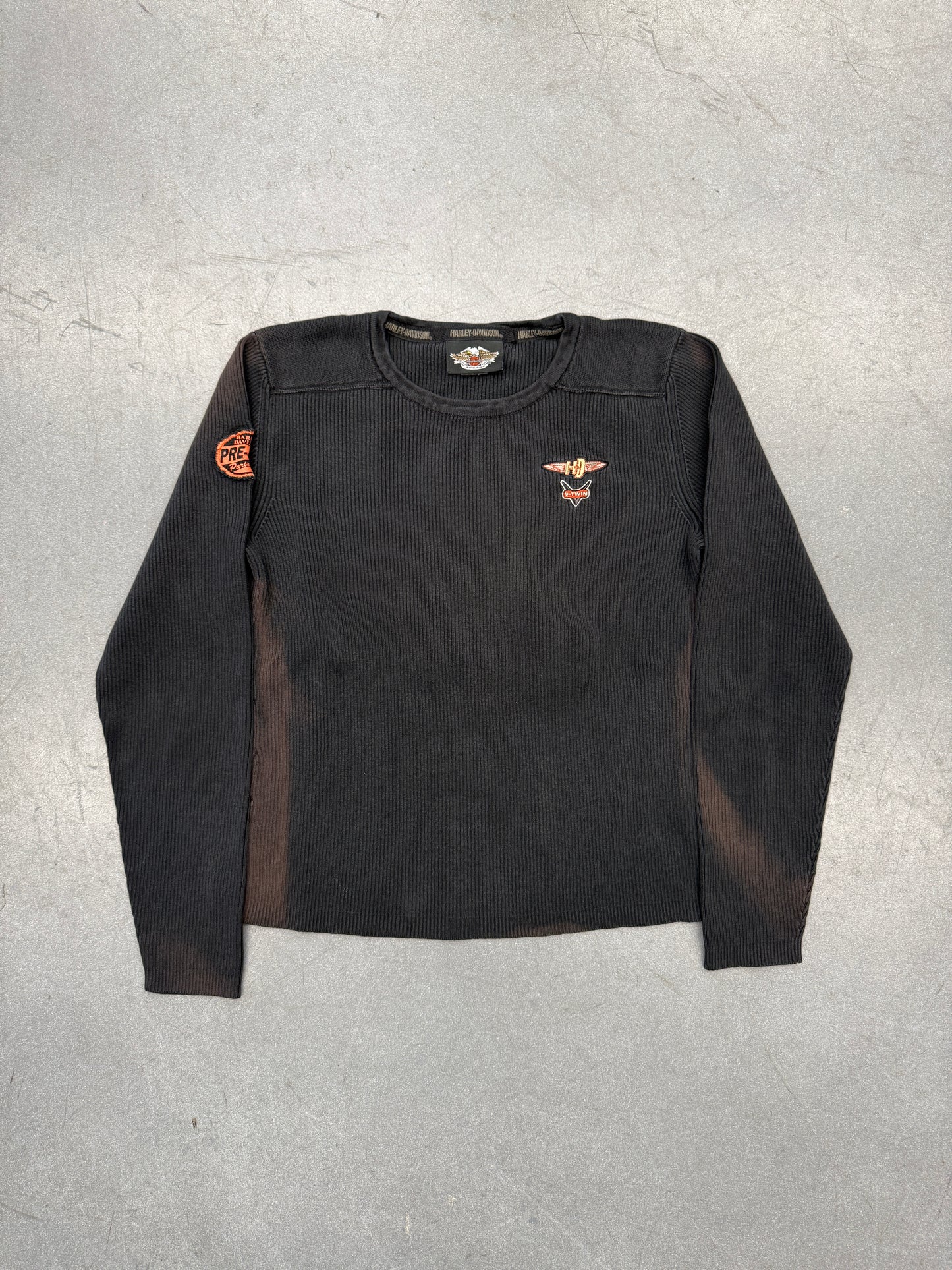 2003 HARLEY-DAVIDSON V-TWIN PRE-LUXE RIBBED LS THERMAL SHIRT