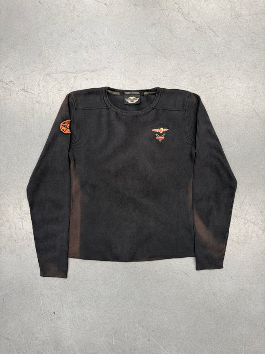 2003 HARLEY-DAVIDSON V-TWIN PRE-LUXE RIBBED LS THERMAL SHIRT