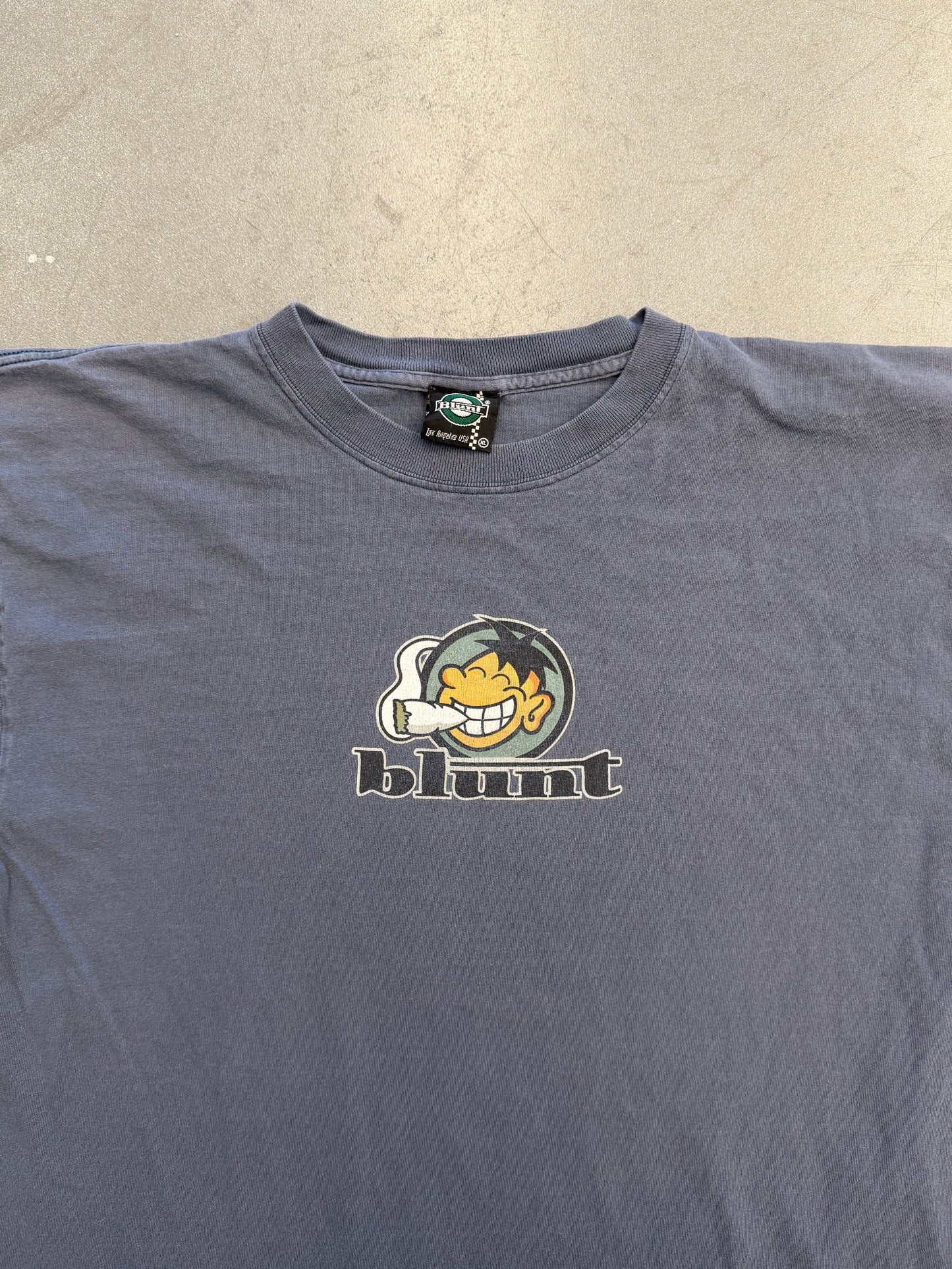 90S BLUNT SKATEBOARDS LOGO TEE (BLUNT TAG)