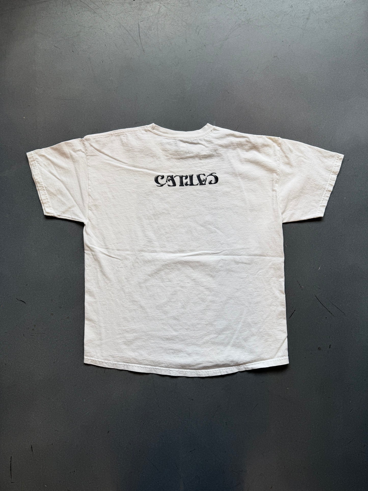 Y2K LAURENT CARLES NUDE TEE (HANES TAGLESS)