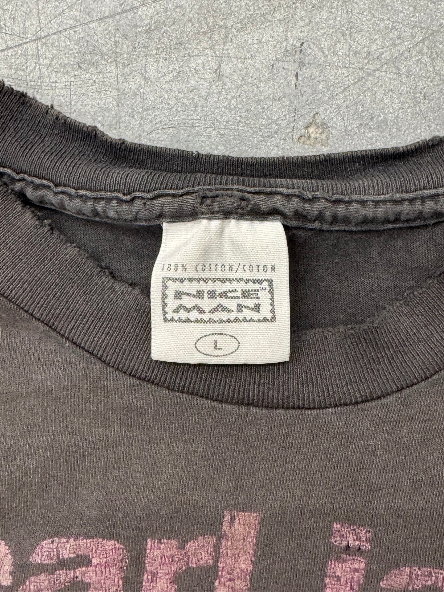 1992 PEARL JAM CHOICES TEE (NICE MAN TAG)