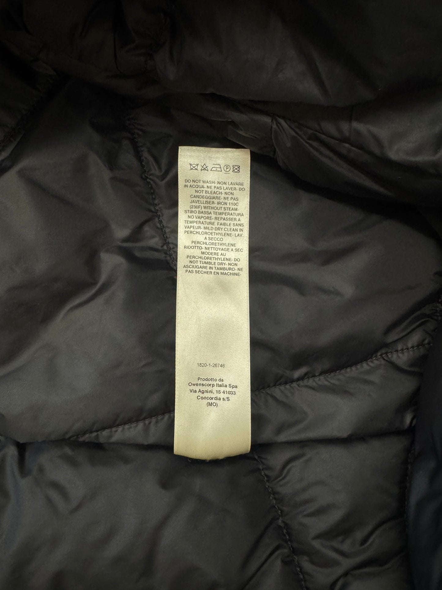 FW24 RICK OWENS PORTERVILLE PETER DOWN LAYERED JACKET