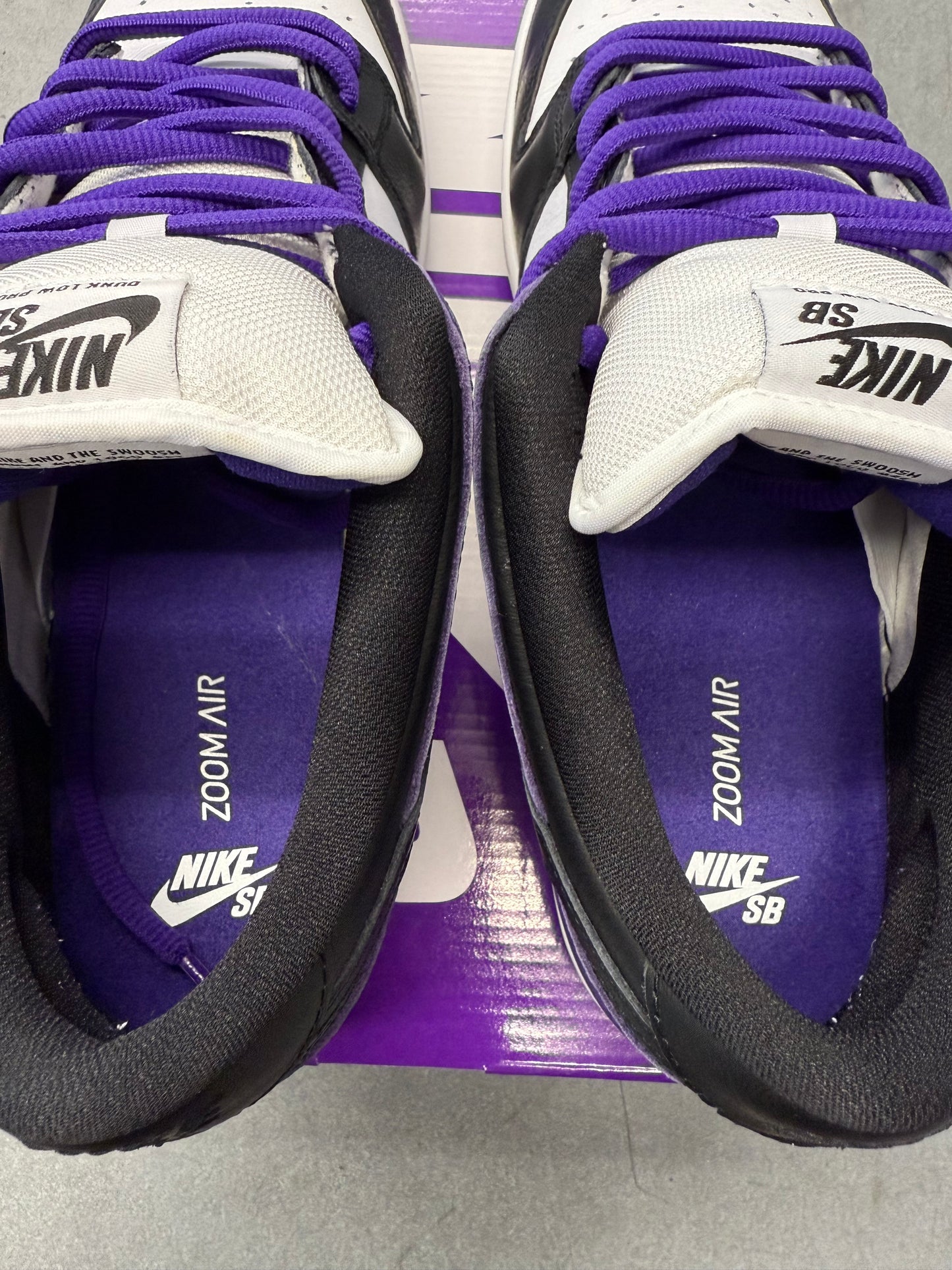 2024 SIZE 13 NIKE SB DUNK LOW COURT PURPLE