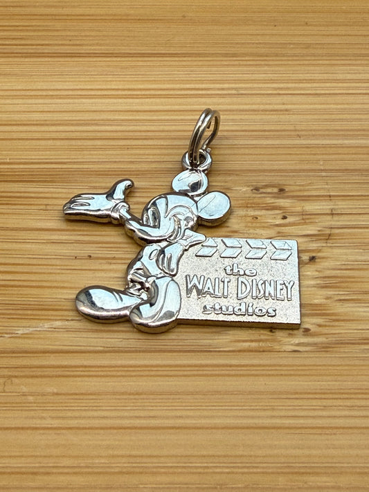 1996 THE WALT DISNEY STUDIOS MICKEY MOUSE DIRECTOR STERLING SILVER CHARM
