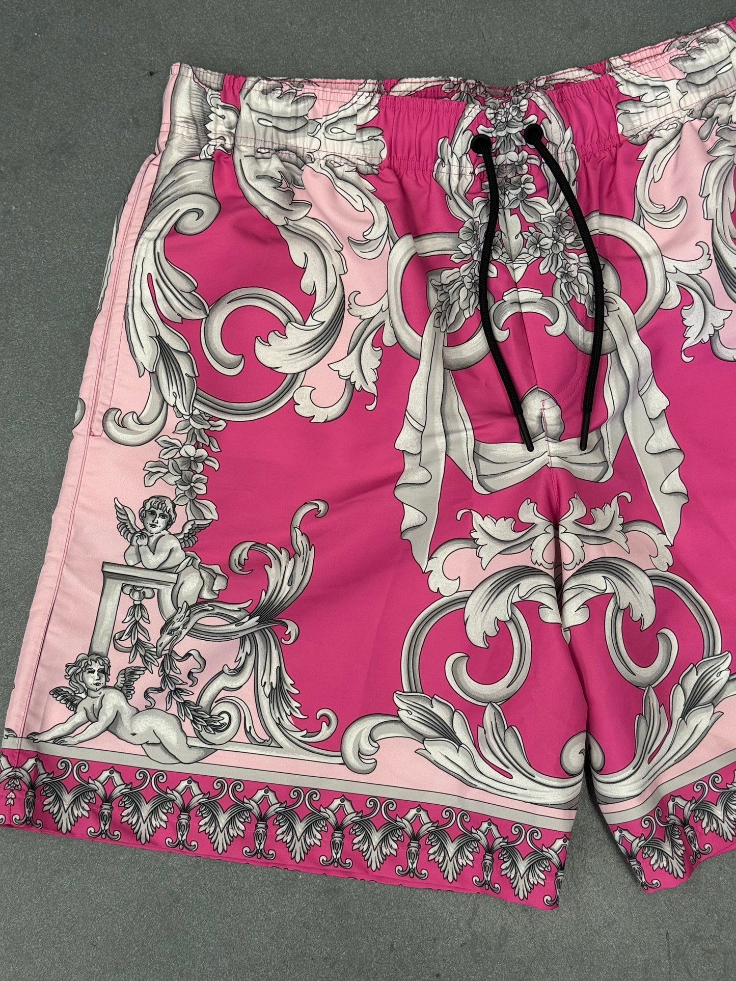 VERSACE BAROQUE BOARDSHORTS - PINK
