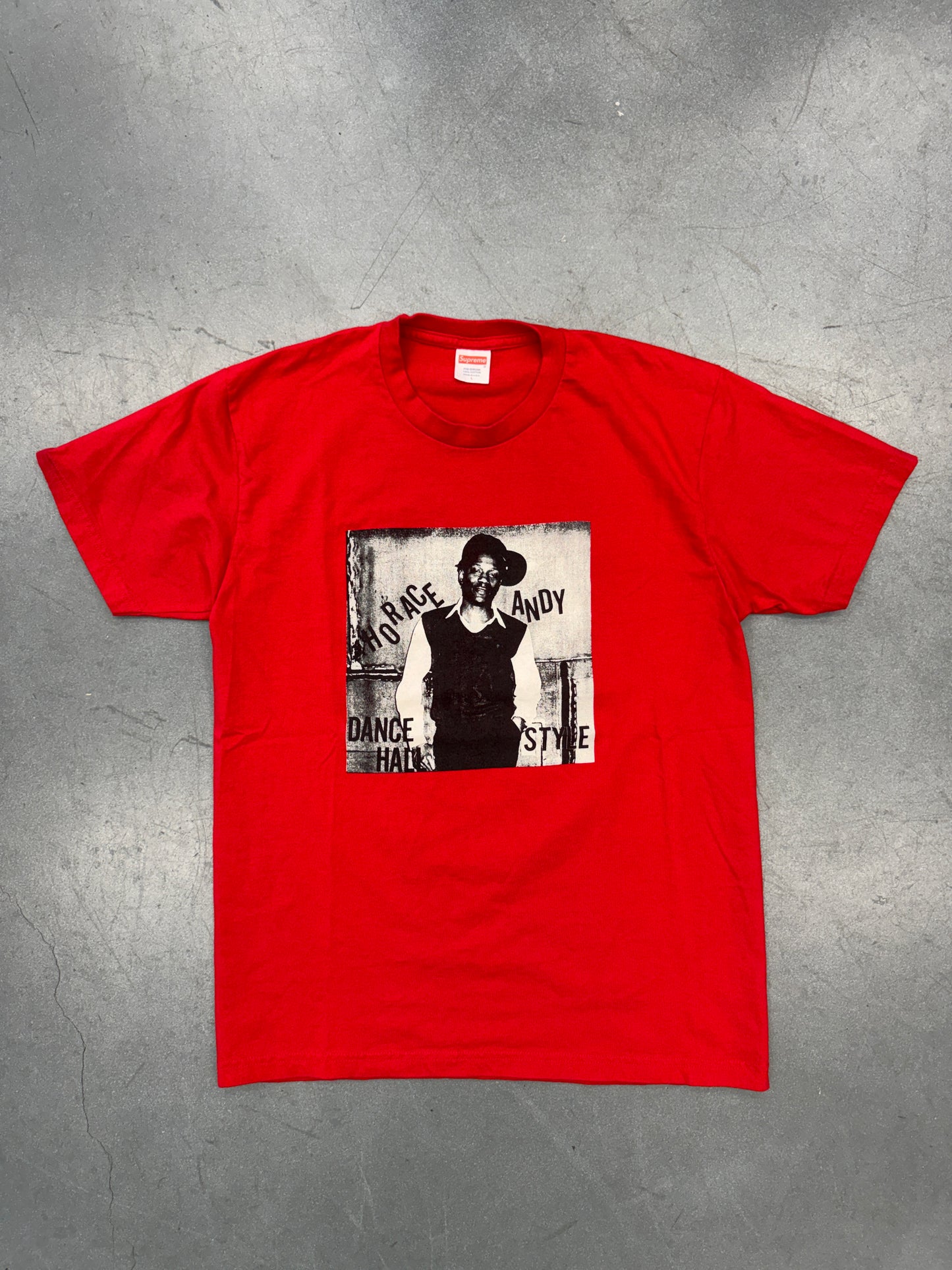 SS13 SUPREME WACKIE'S HORACE ANDY TEE - RED