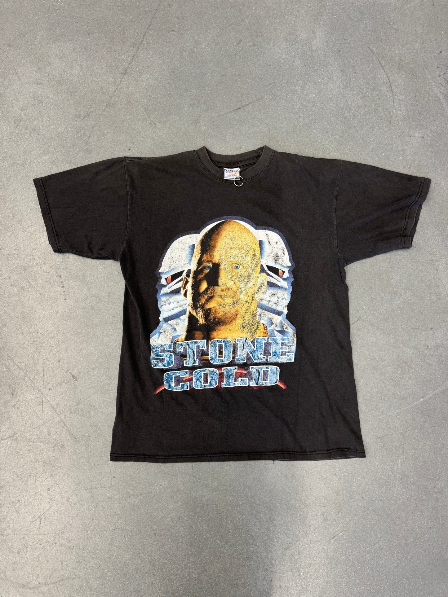 90S STONE COLD STEVE AUSTIN "COLLEGE OF PAIN" AUSTIN 3:16 TEE (ALL SPORT TAG)