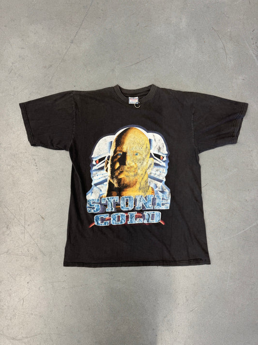 90S STONE COLD STEVE AUSTIN "COLLEGE OF PAIN" AUSTIN 3:16 TEE (ALL SPORT TAG)