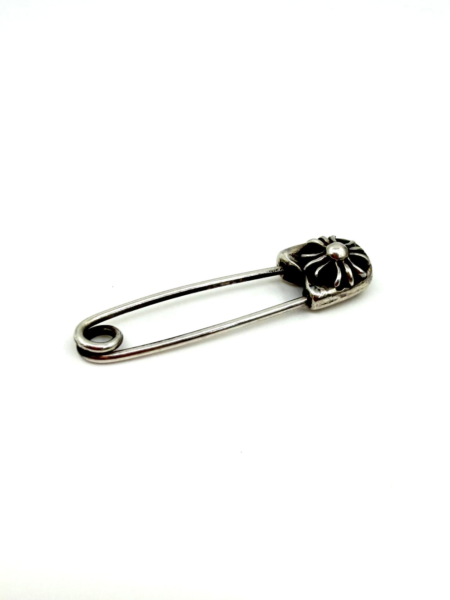 CHROME HEARTS CH PLUS SILVER SAFETY PIN #2