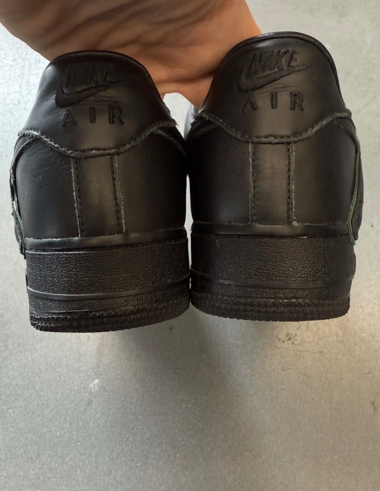 SIZE 8 2019 NIKE X CACTUS PLANT FLEA MARKTET CPFM AIR FORCE 1 NIKE ID BLACK/GREEN NO BOX