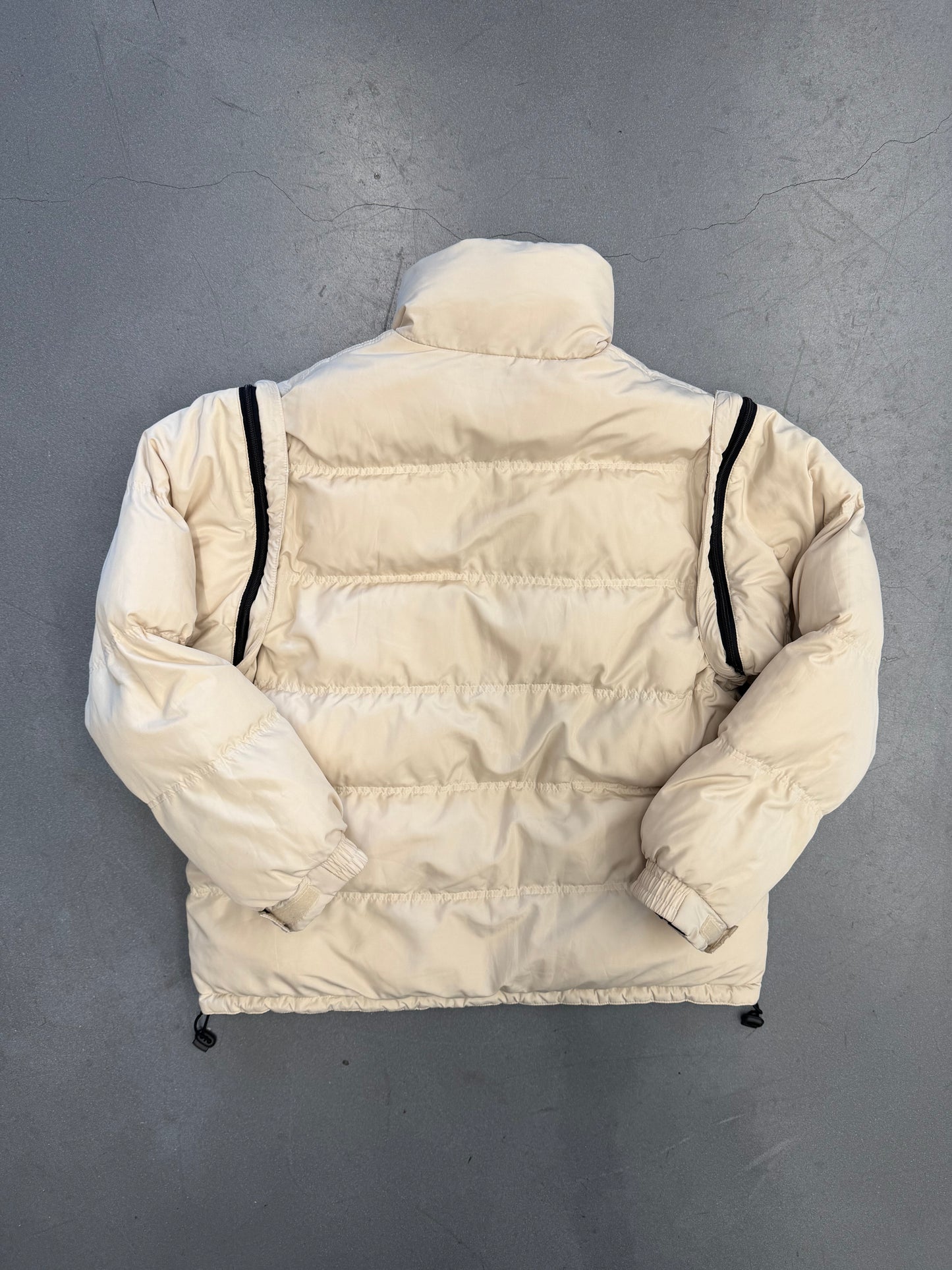 VINTAGE PORN STAR CONVERTIBLE PUFFER JACKET