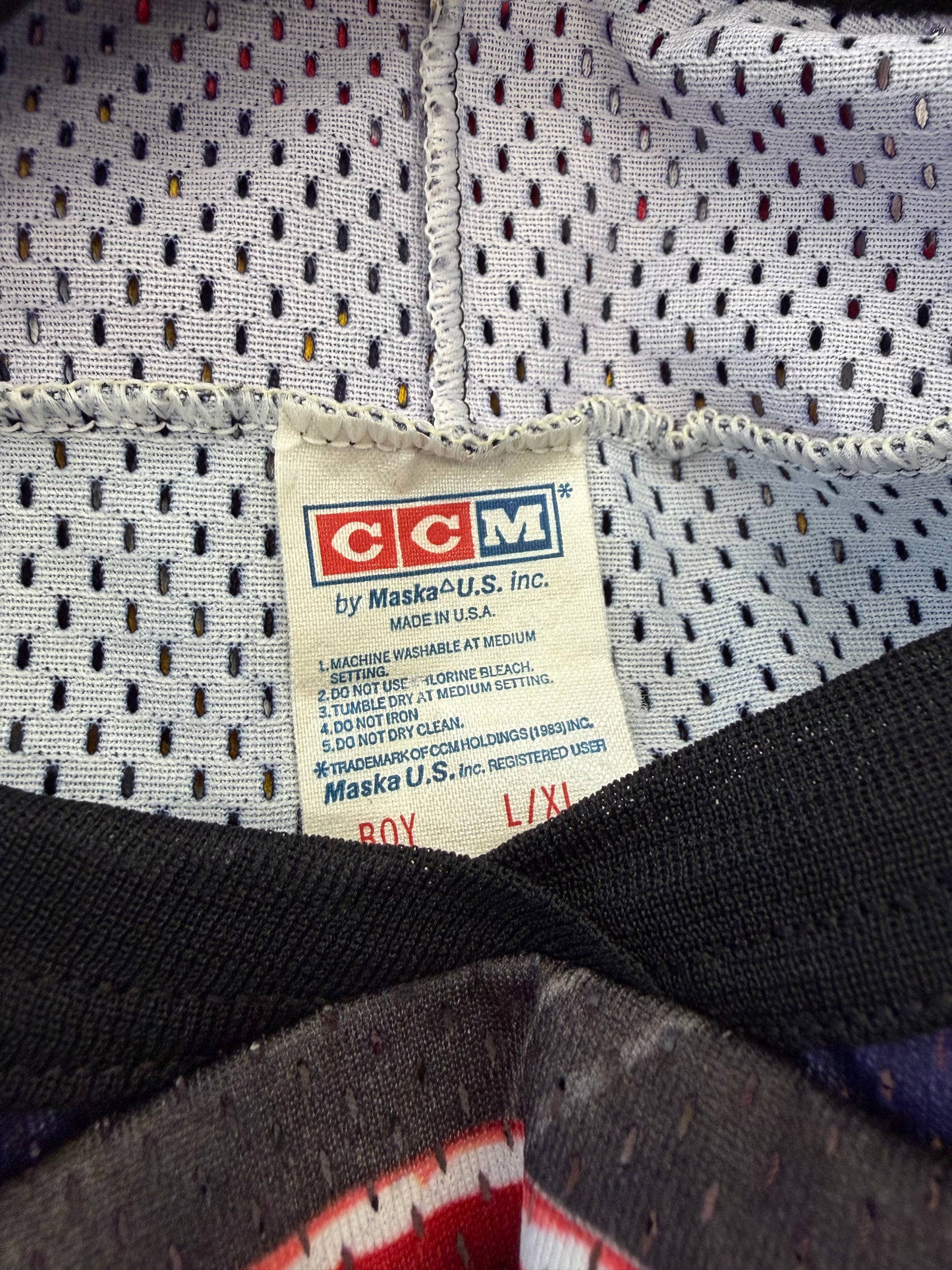 90'S FLORIDA PANTHERS NHL ALL OVER HOCKEY JERSEY (CCM TAG)