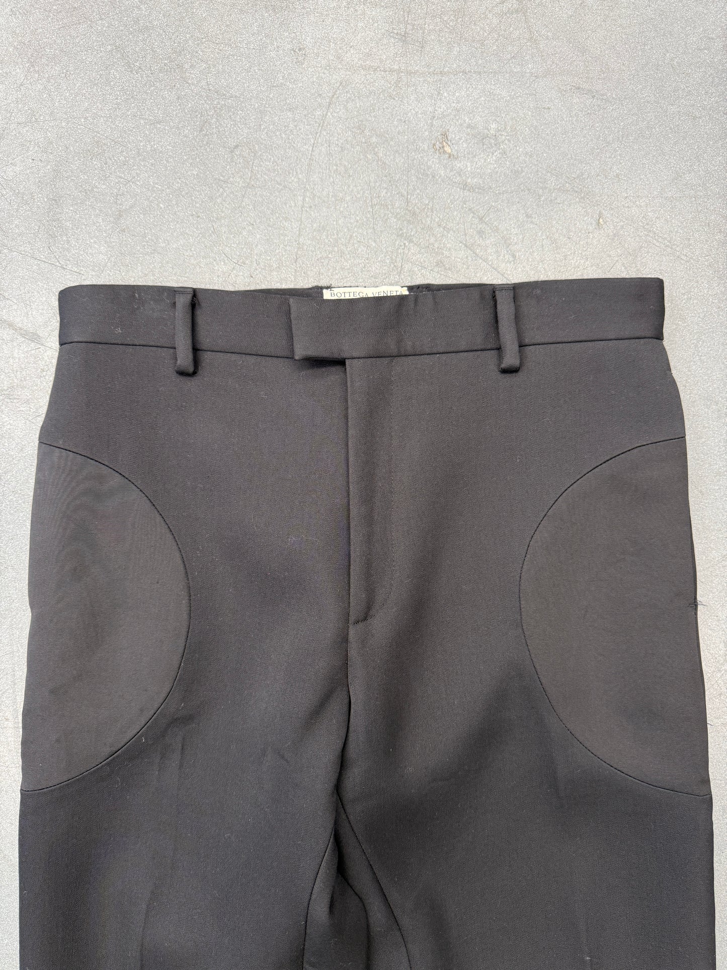 PRE SPRING 2020 BOTTEGA VENETA BLACK DRESS SLACKS (SIZE 50)