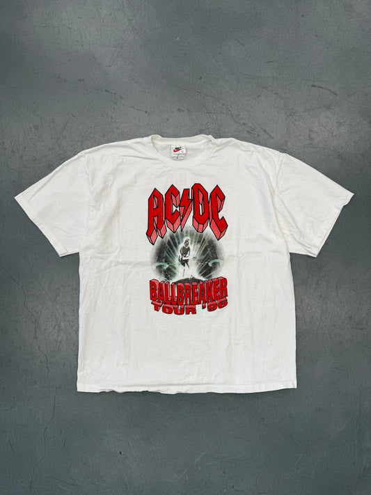 1996 AC/DC BALLBREAKER WORLD TOUR TEE ( RED/WHITE NIKE TAG)