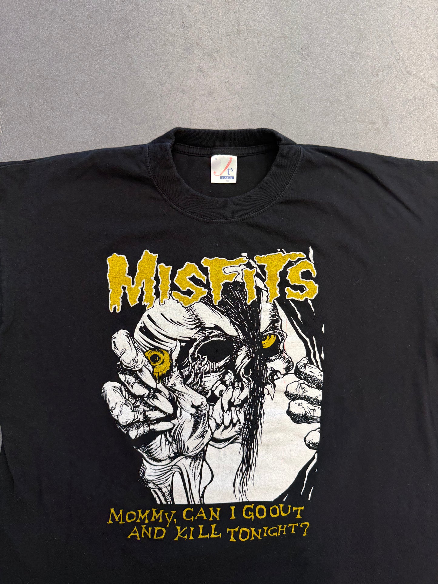 1997 MISFITS "MOMMY, CAN I GO OUT AND KILL TONIGHT?" TEE (JT'S TAG)