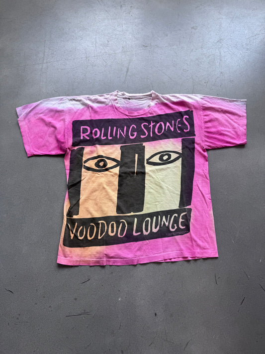 1994 ROLLING STONES VOODOO LOUNGE TIE-DYE TEE (PULLED BROCKUM TAG)
