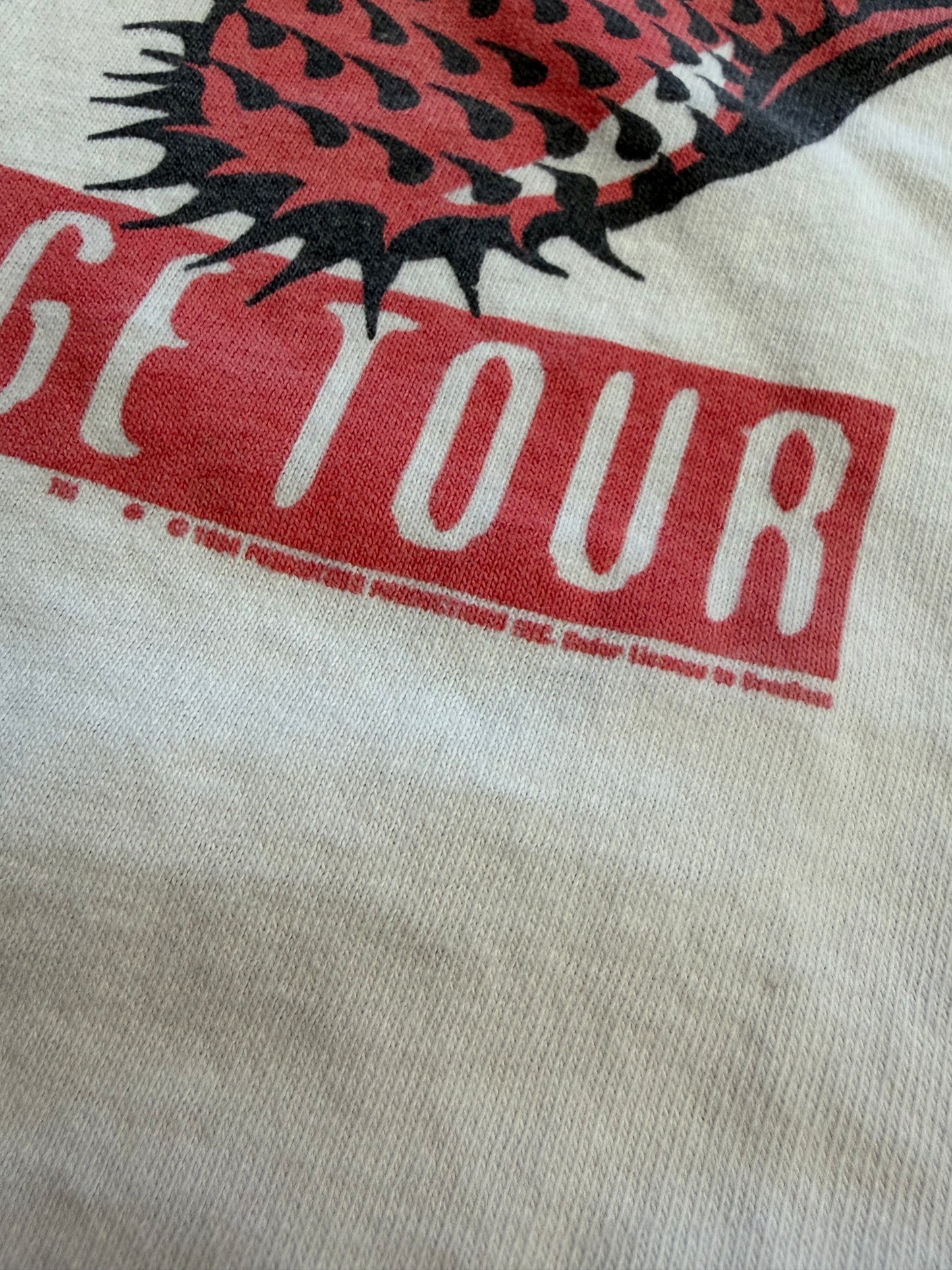 1994 ROLLING STONES 94/95 VOODOO LOUNGE TOUR TEE (BROCKUM TAG)