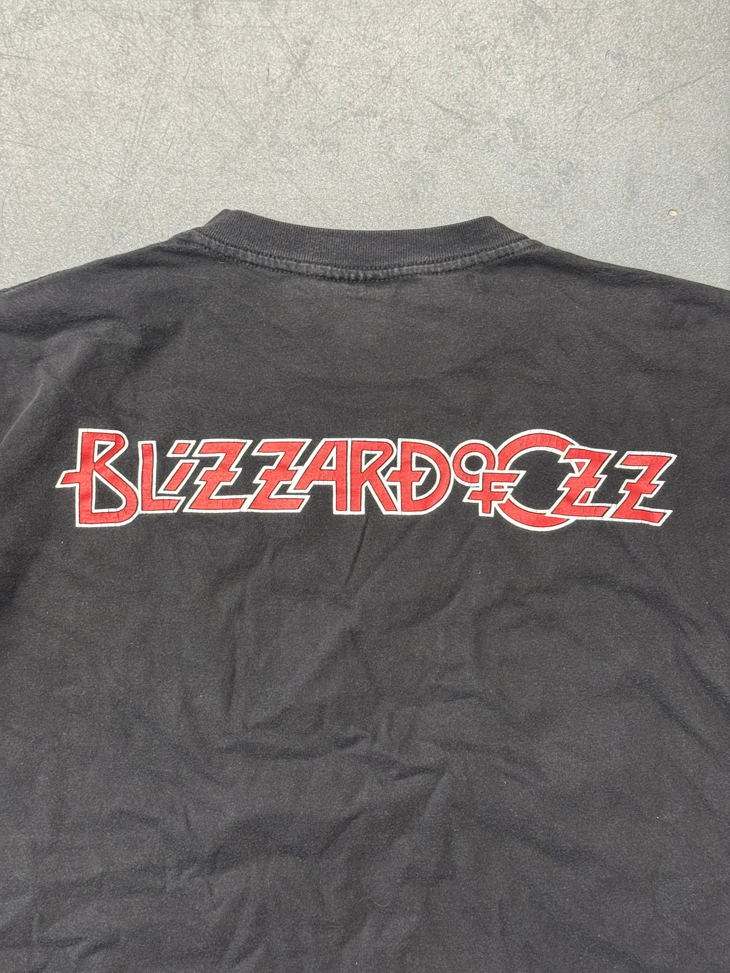 1991 OZZY OSBOURNE BLIZARD OF OZZ TEE (CHRONIES TAG)